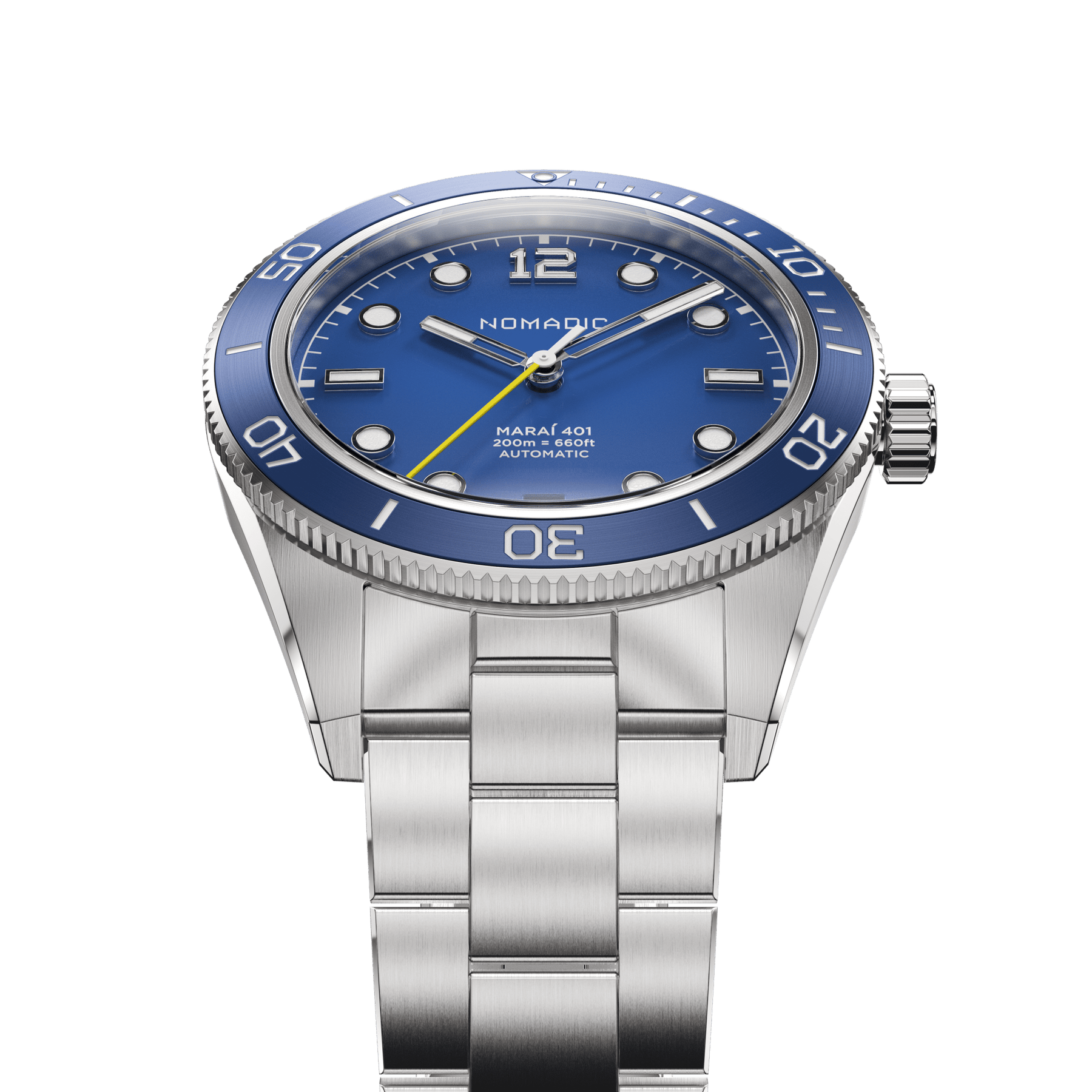 Deep Ocean Blue - Maraí 401 Compact - 36mm Dive Watch (2026 Edition)
