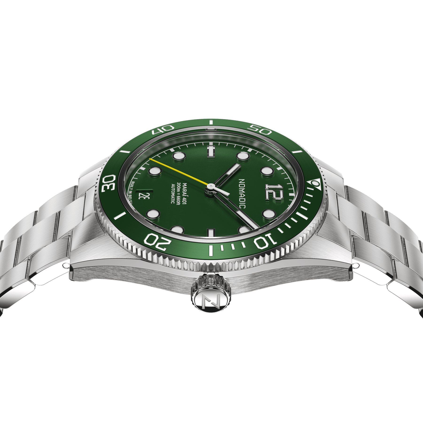 Emerald Abyss - Maraí 401 Compact - 36mm Dive Watch (2026 Edition)