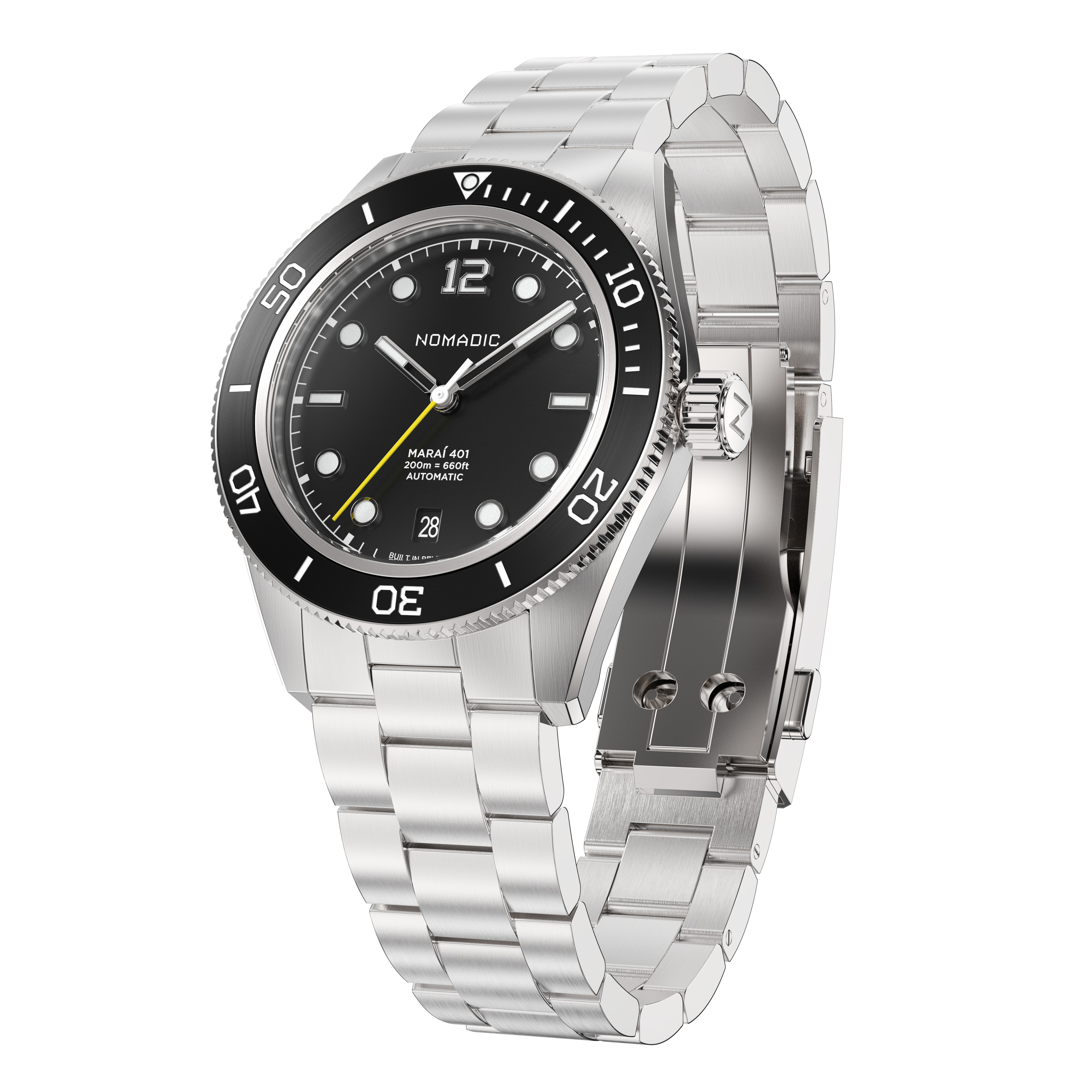 Pitch Black - Maraí 401 - 40mm Dive Watch (2026 Edition)