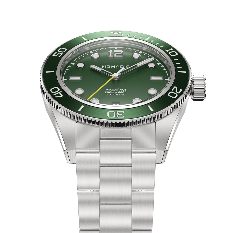 Emerald Abyss - Maraí 401 - 40mm Dive Watch (2026 Edition)