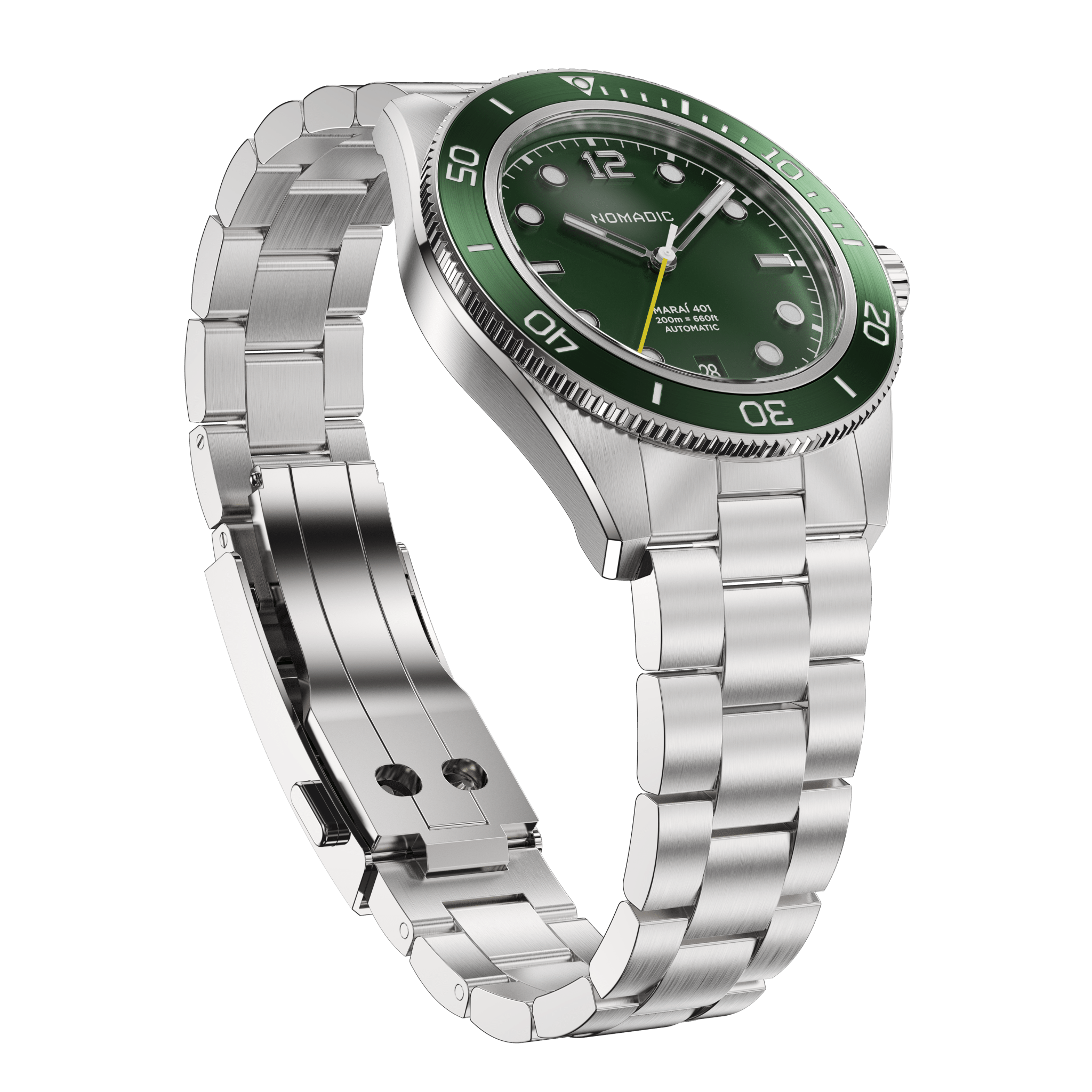 Emerald Abyss - Maraí 401 - 40mm Dive Watch (2026 Edition)