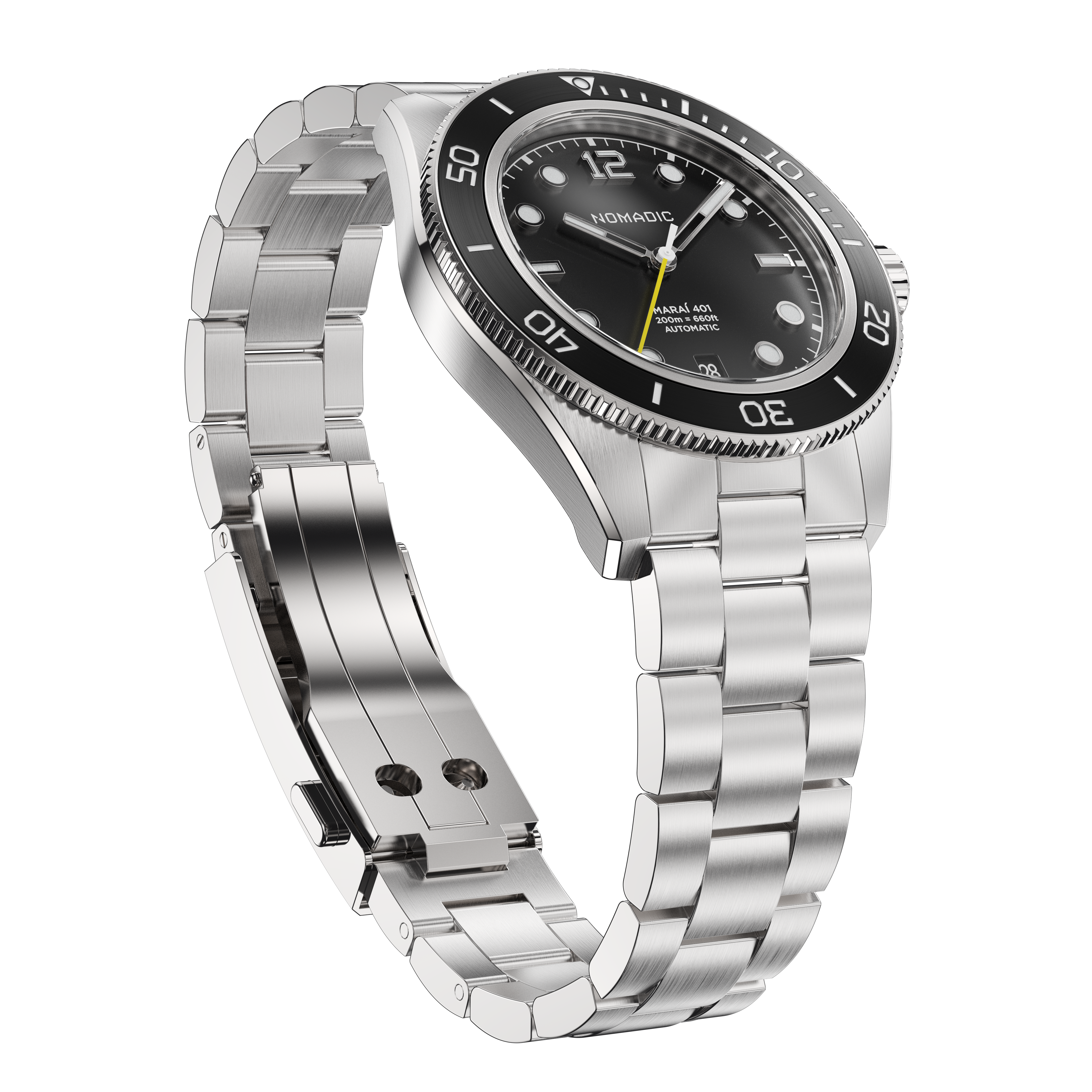 Pitch Black - Maraí 401 - 40mm Dive Watch (2026 Edition)