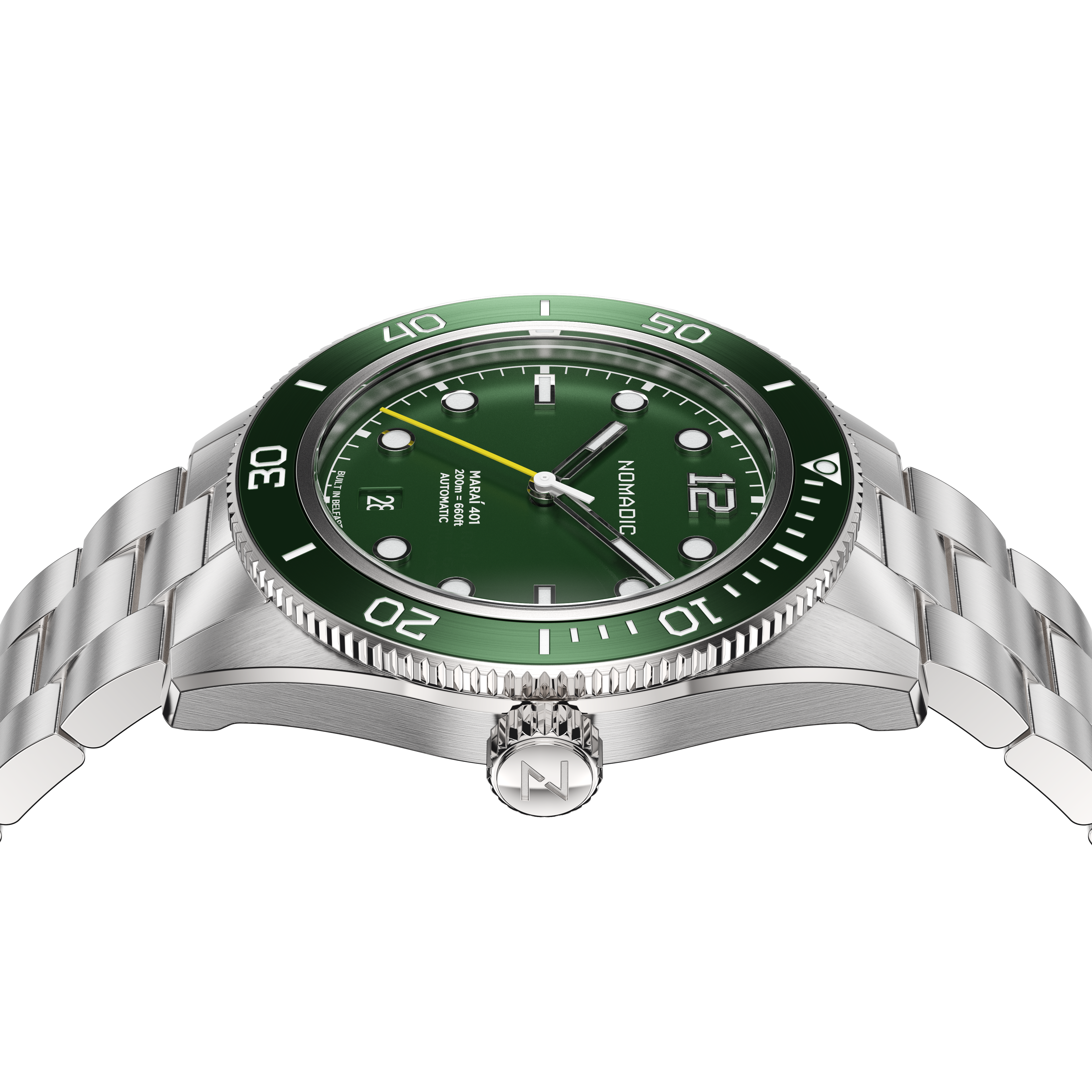 Emerald Abyss - Maraí 401 - 40mm Dive Watch (2026 Edition)