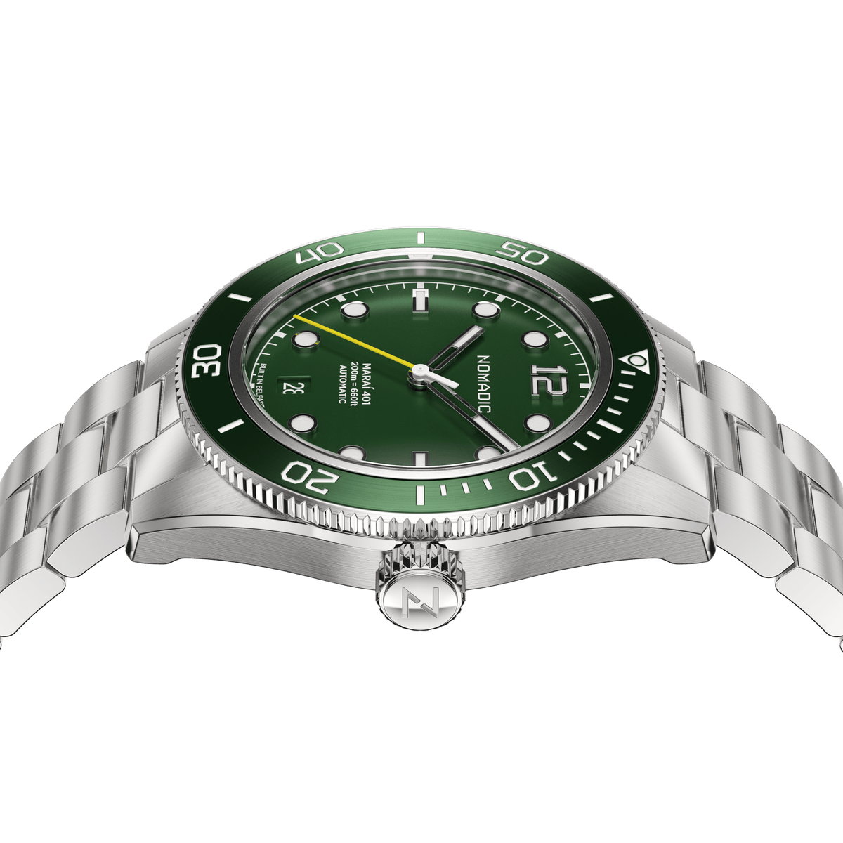 Emerald Abyss - Maraí 401 - 40mm Dive Watch (2026 Edition)