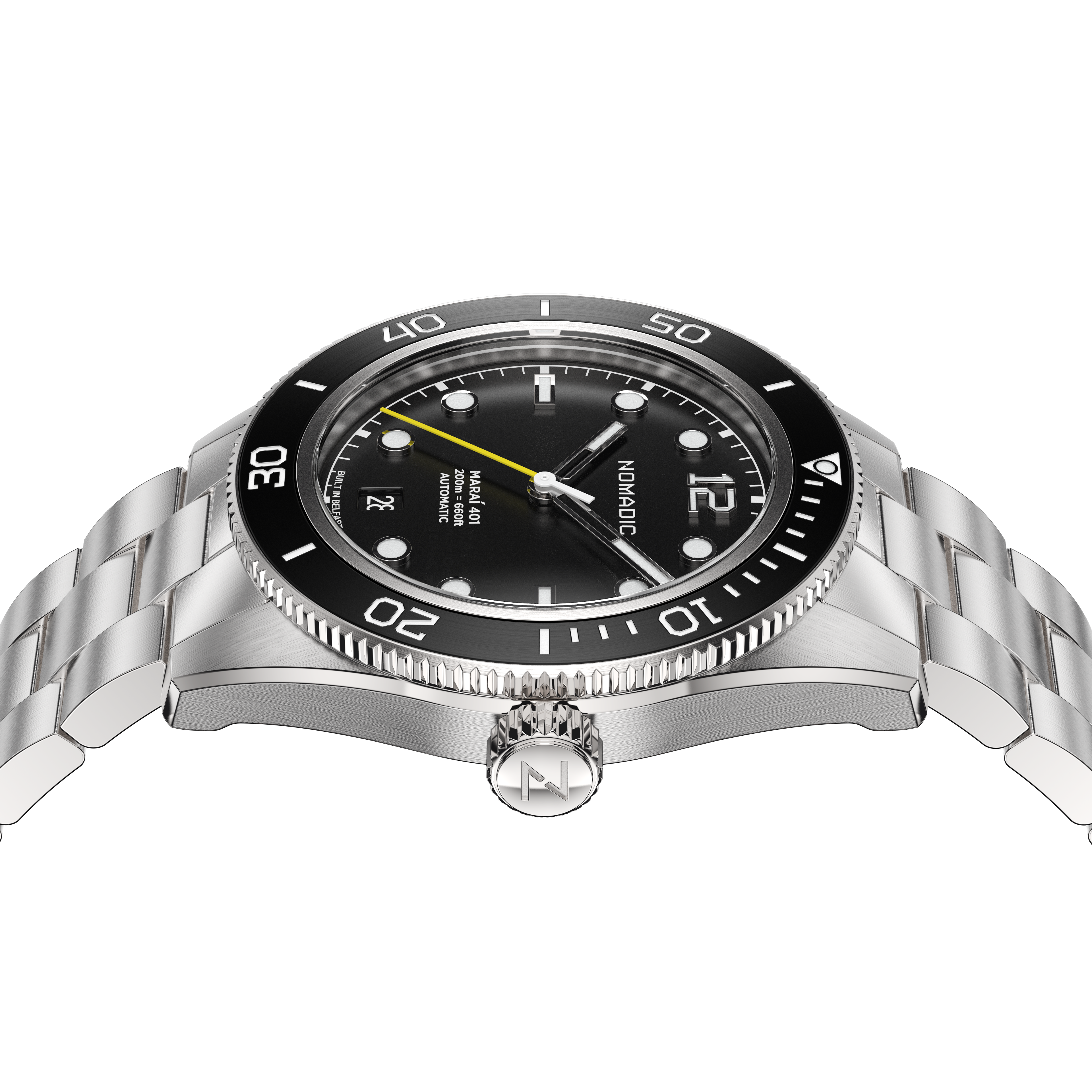 Pitch Black - Maraí 401 - 40mm Dive Watch (2026 Edition)