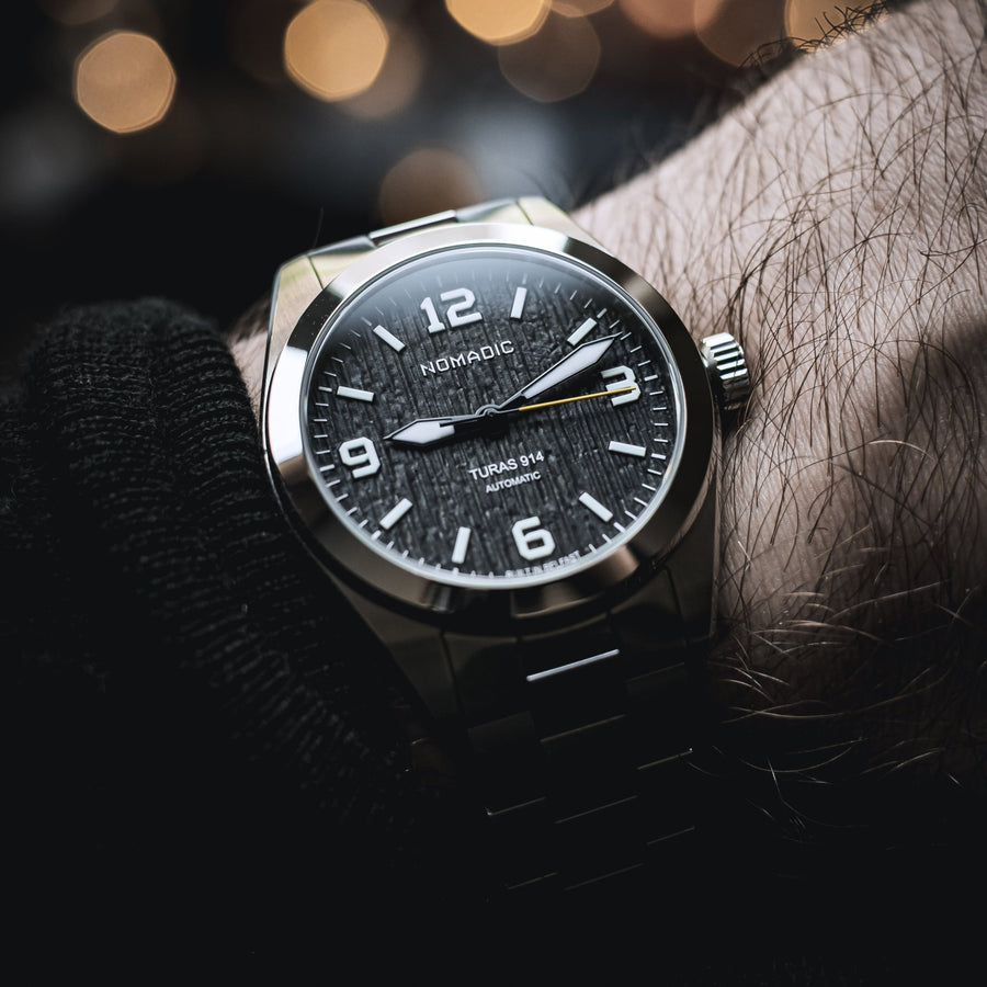 Turas 914 - Black Ice - Expedition Watch (39mm)