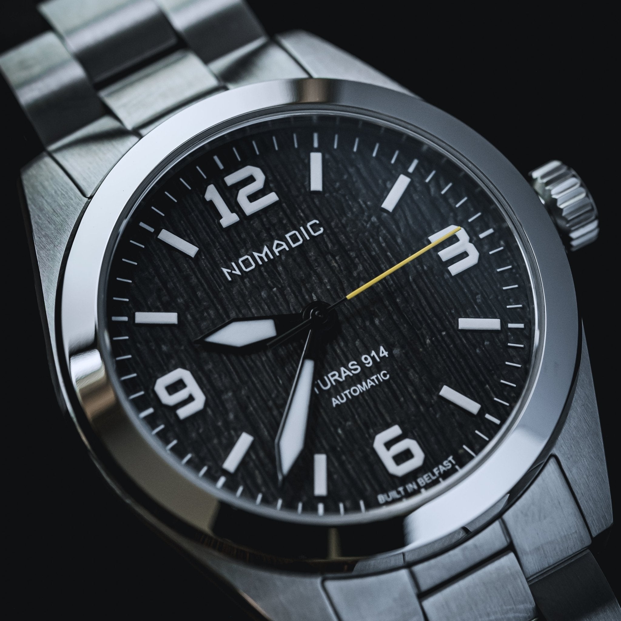 Turas 914 - Black Ice - Expedition Watch (39mm)