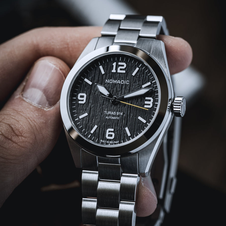 Turas 914 - Black Ice - Expedition Watch (39mm)