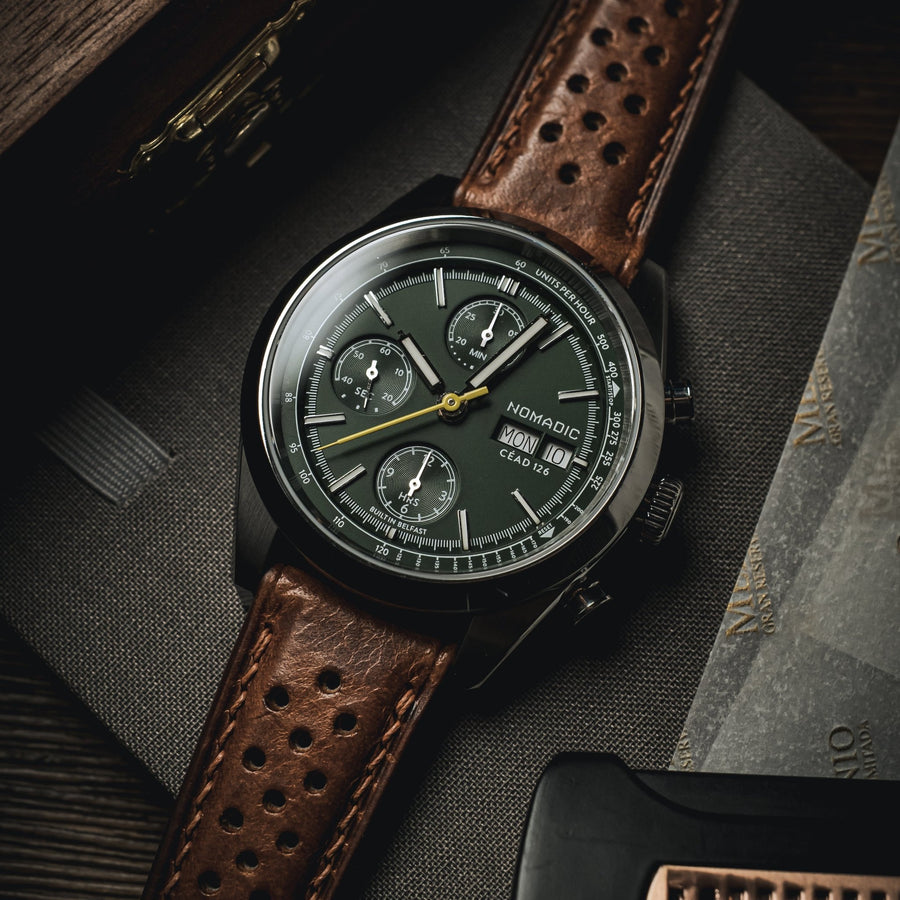 Céad 126 - Emerald Abyss - Chronograph