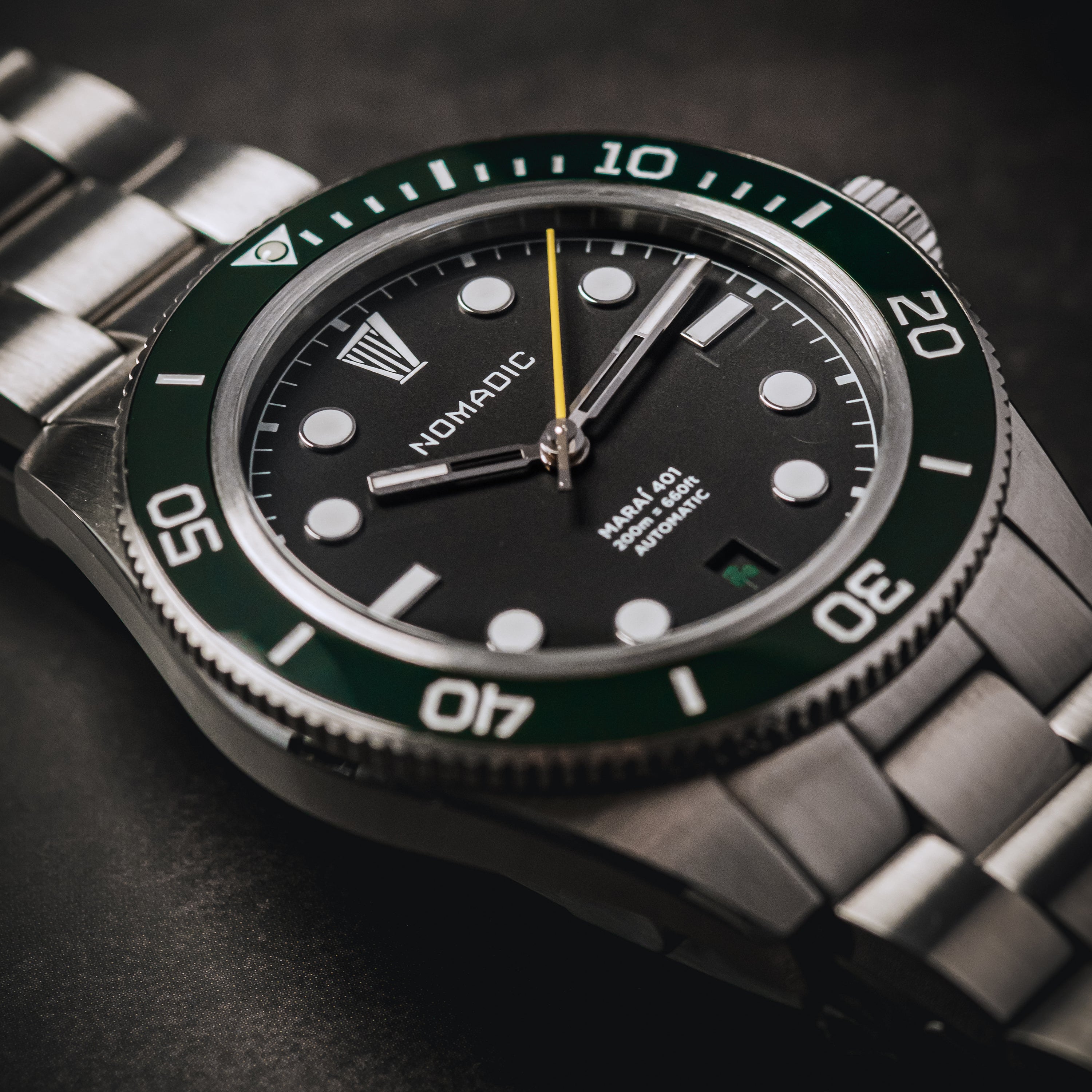 (36mm) Maraí 401 Compact - Black Shamrock Limited Edition