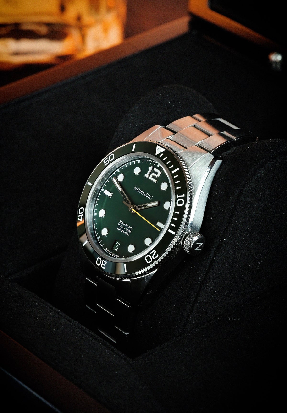 Maraí 401 - Emerald Abyss - 40mm Dive Watch (2026 Edition)