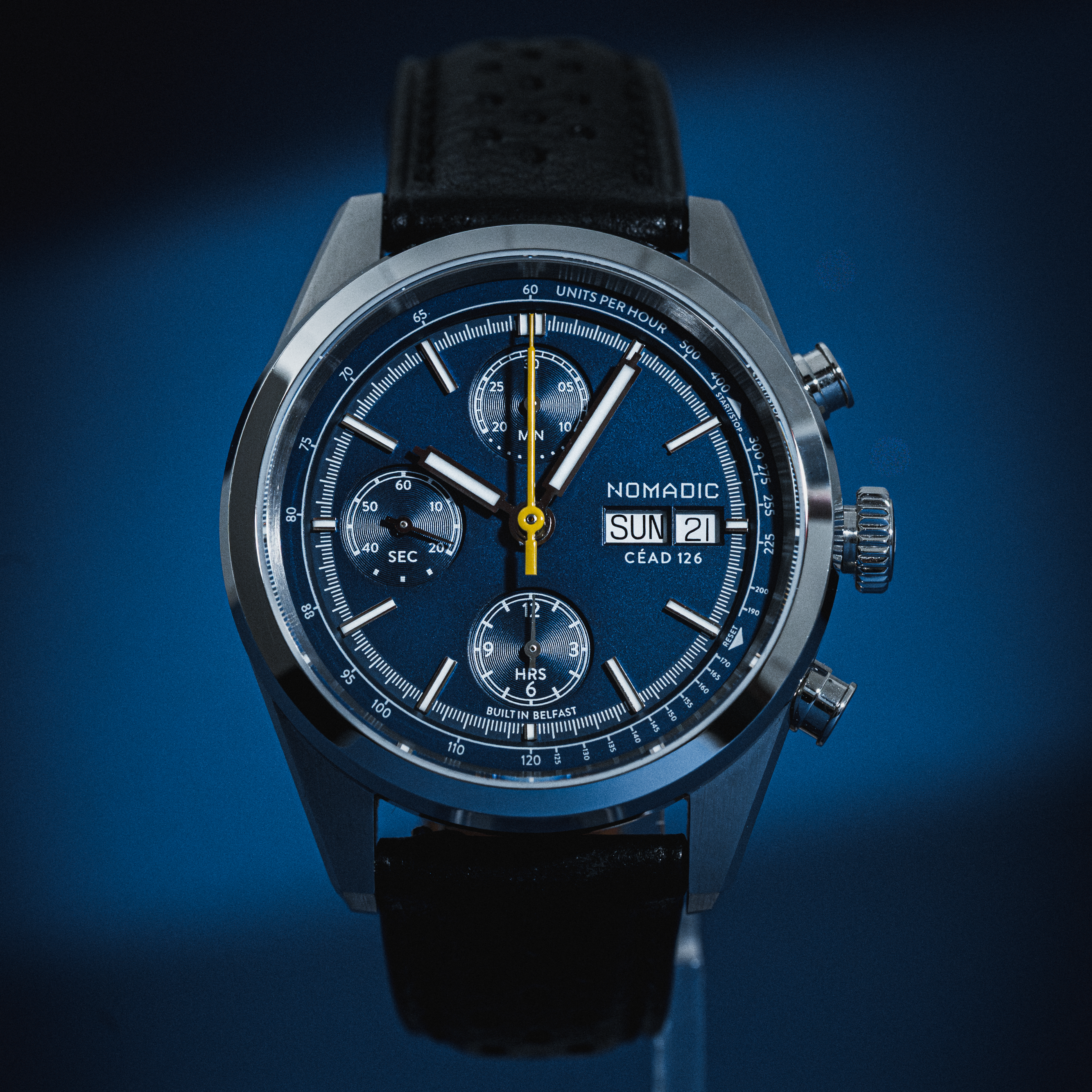 Céad 126 - Deep Ocean Blue - Chronograph