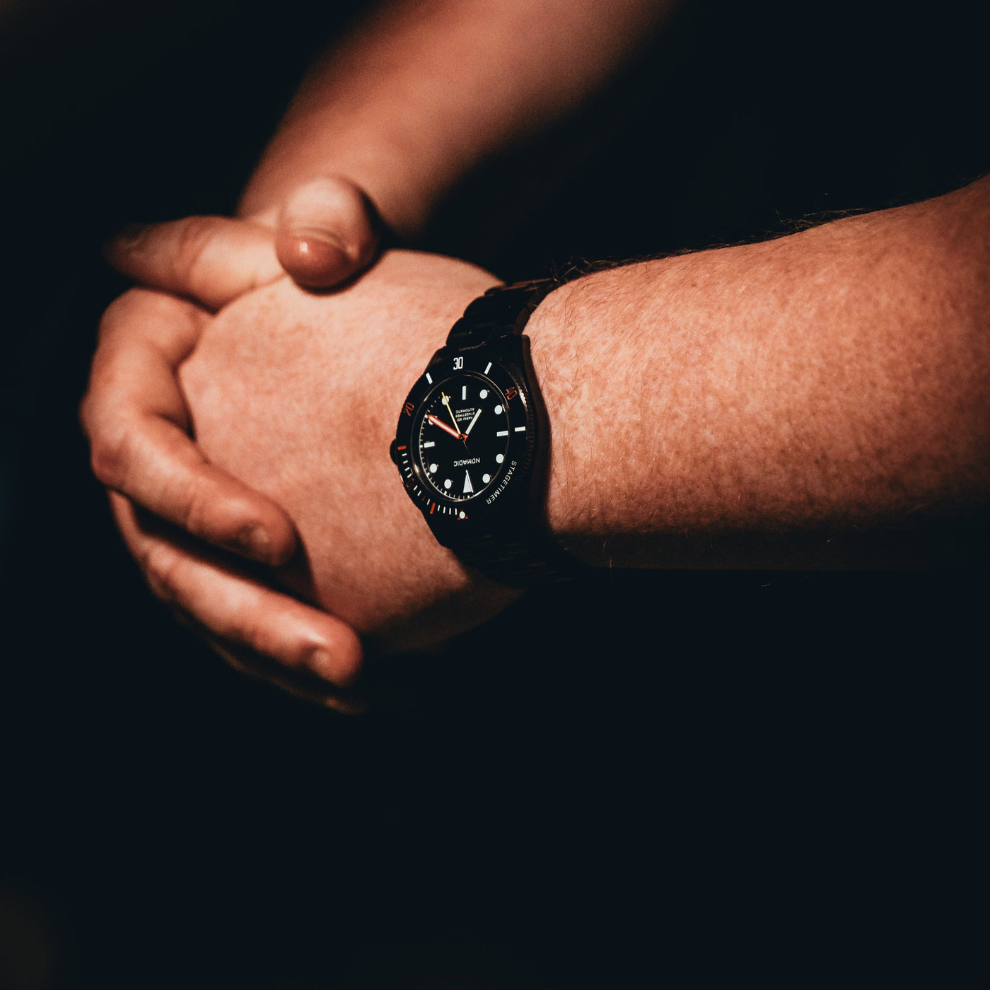 Nomadic x Colin Geddis Marai watch details