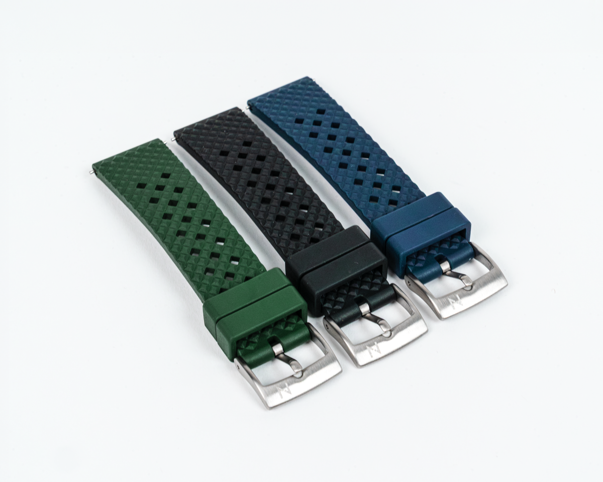 The Nomad 18mm Rubber Strap