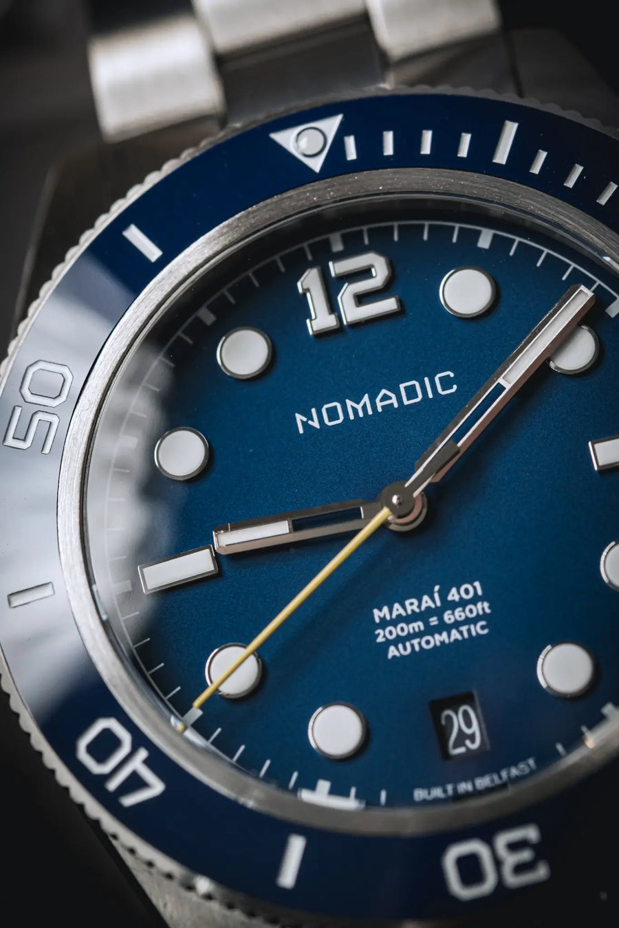Maraí 401 - Deep Ocean Blue - 40mm Dive Watch (2026 Edition)