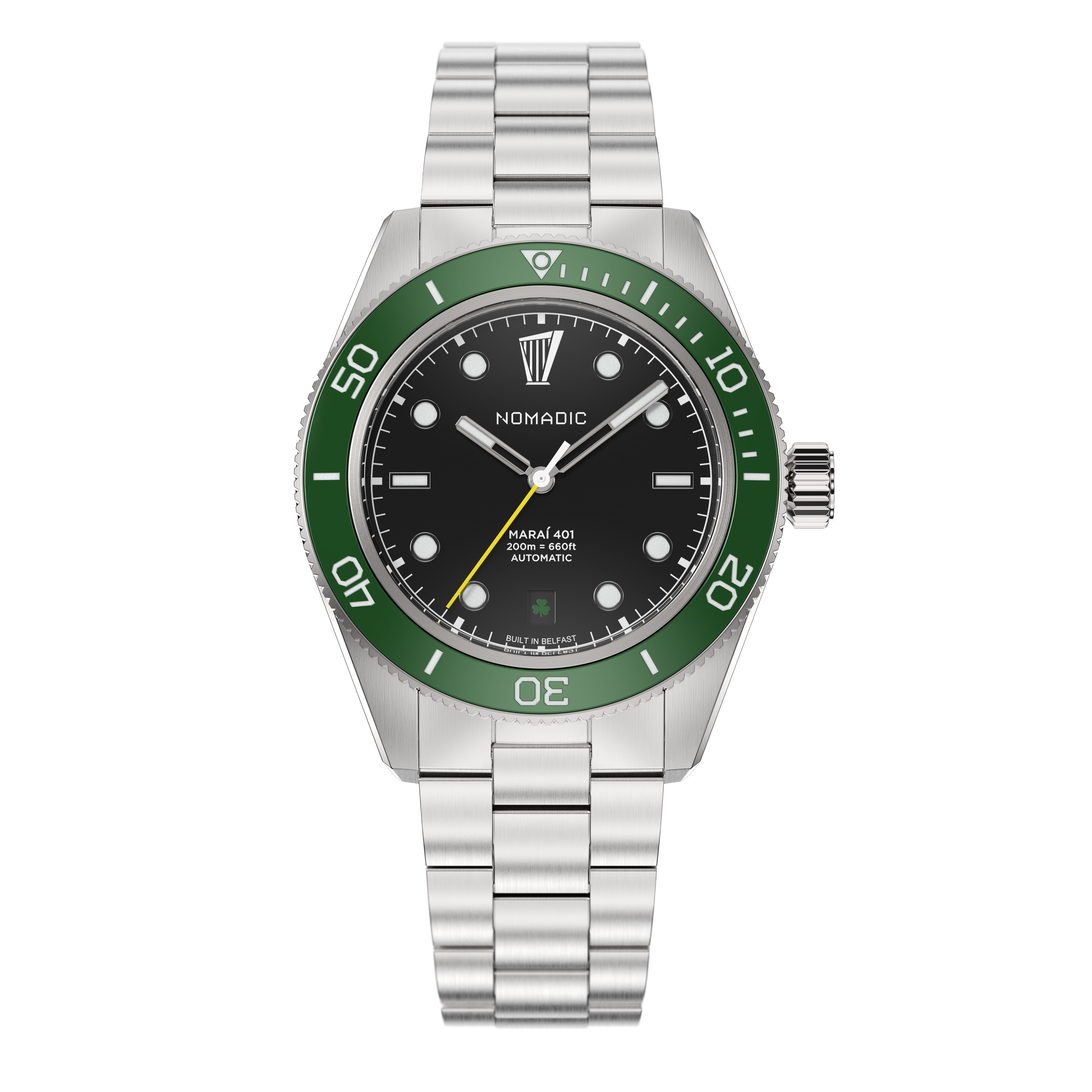 (40mm) Maraí 401 - Black Shamrock Limited Edition