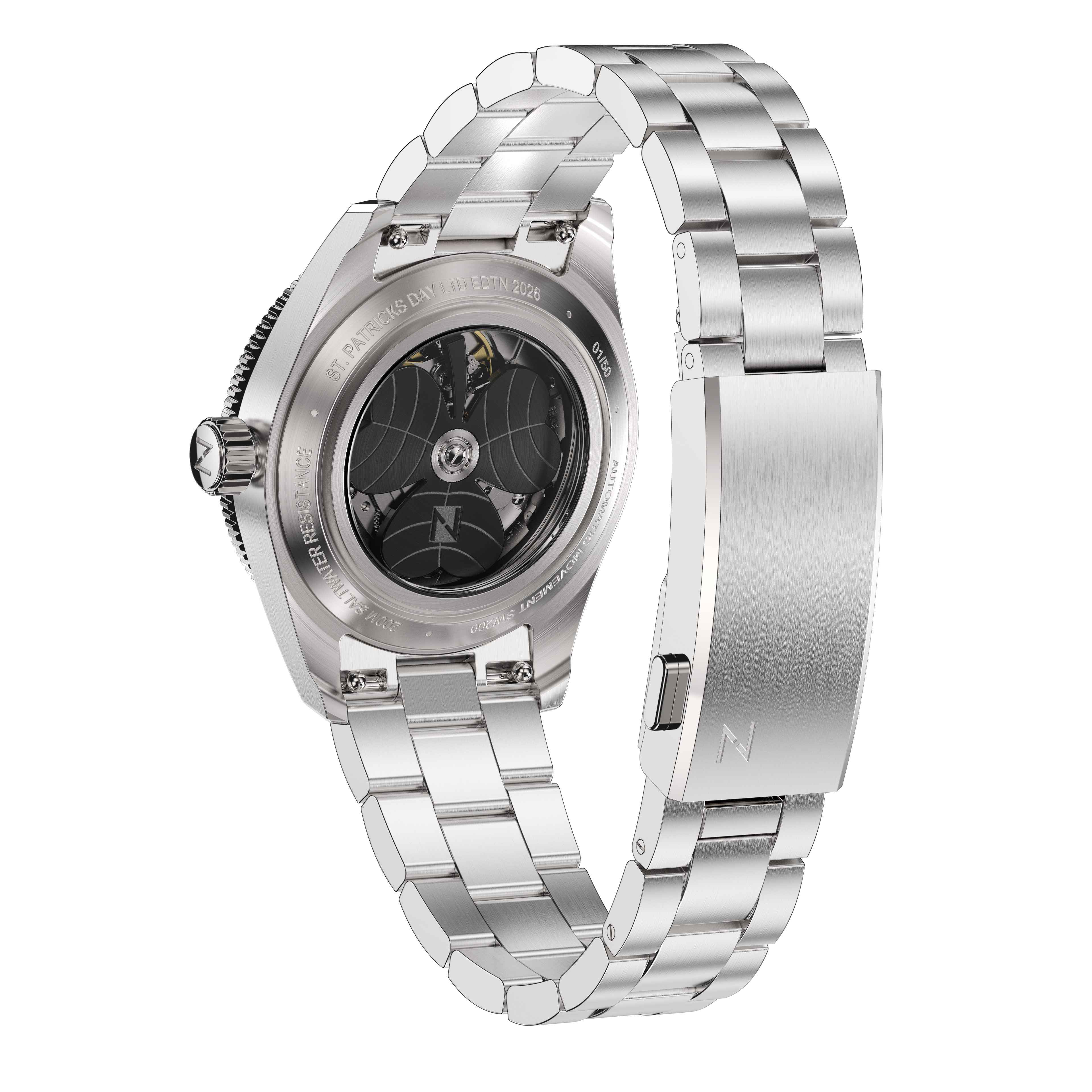 (40mm) Maraí 401 - Black Shamrock Limited Edition