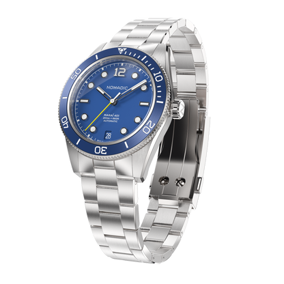 Deep Ocean Blue - Maraí 401 Compact - 36mm Dive Watch (2026 Edition)
