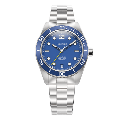 Deep Ocean Blue - Maraí 401 Compact - 36mm Dive Watch (2026 Edition)