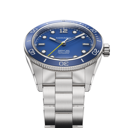 Deep Ocean Blue - Maraí 401 Compact - 36mm Dive Watch (2026 Edition)