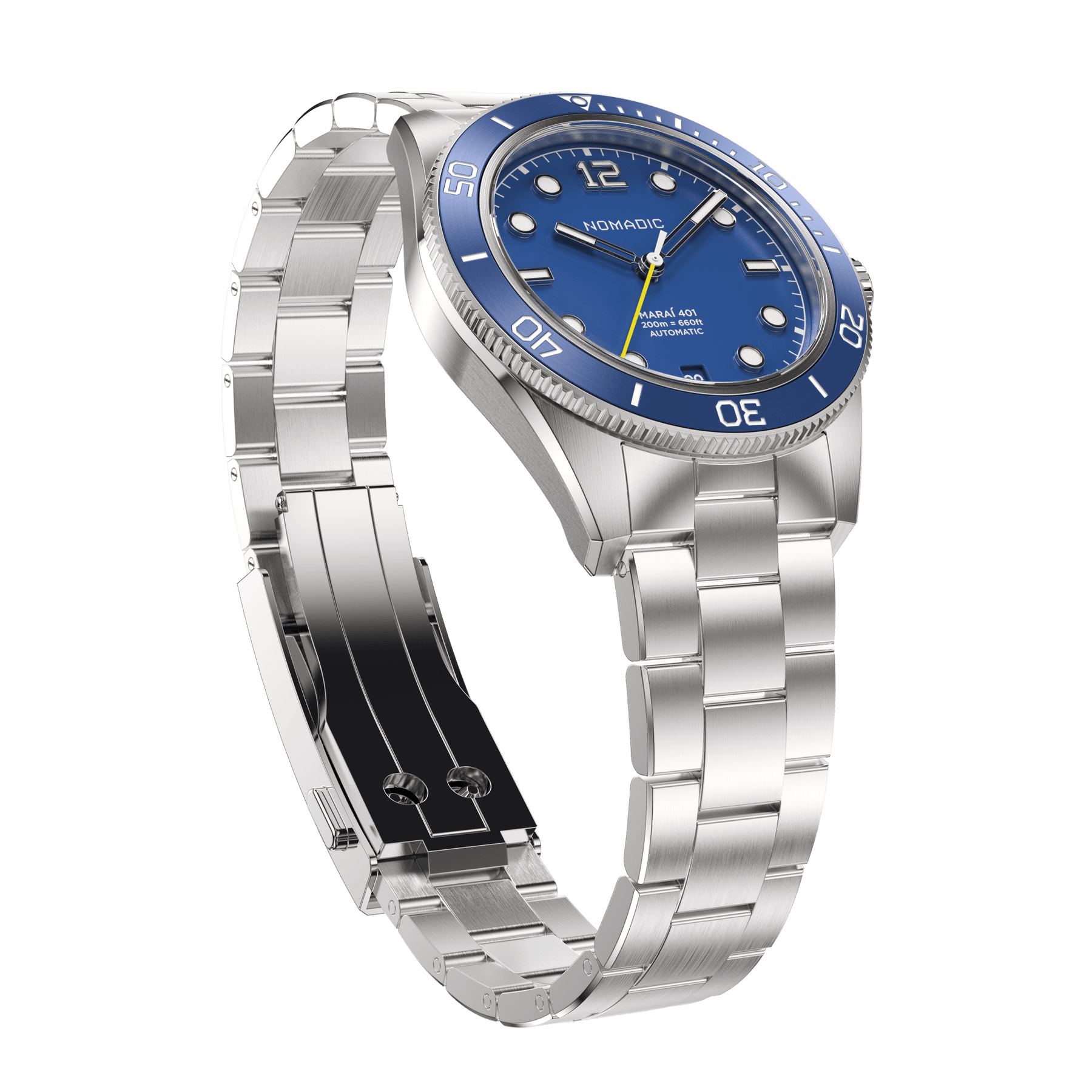 Deep Ocean Blue - Maraí 401 Compact - 36mm Dive Watch (2026 Edition)