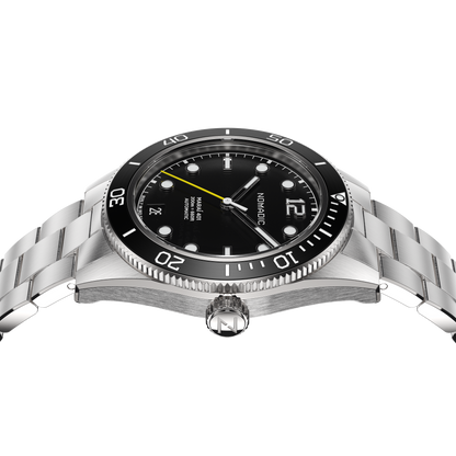 Pitch Black - Maraí 401 Compact - 36mm Dive Watch (2026 Edition)
