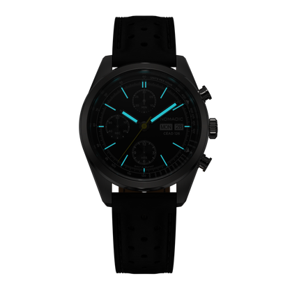 Céad 126 - Pitch Black - Chronograph