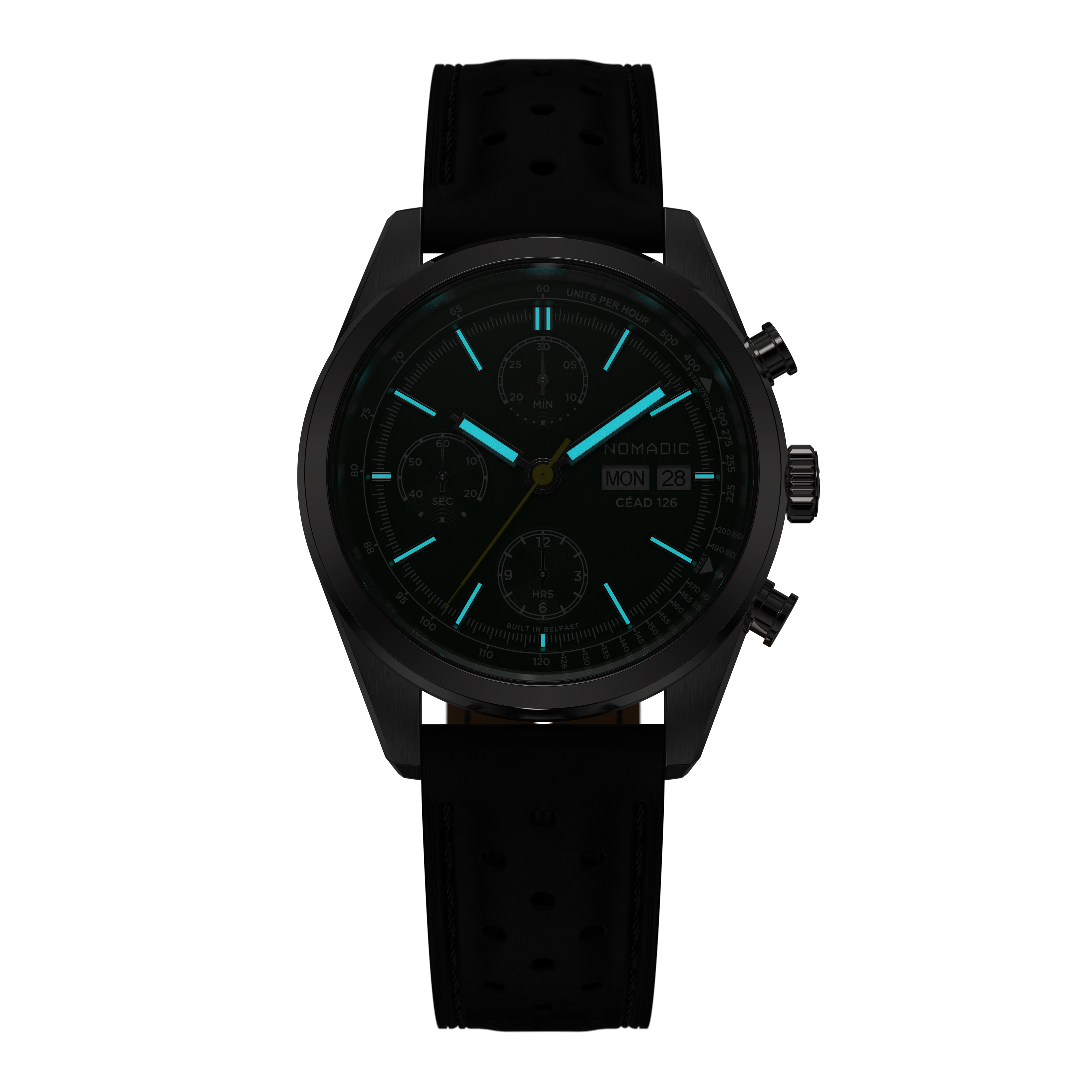 Céad 126 - Emerald Abyss - Chronograph