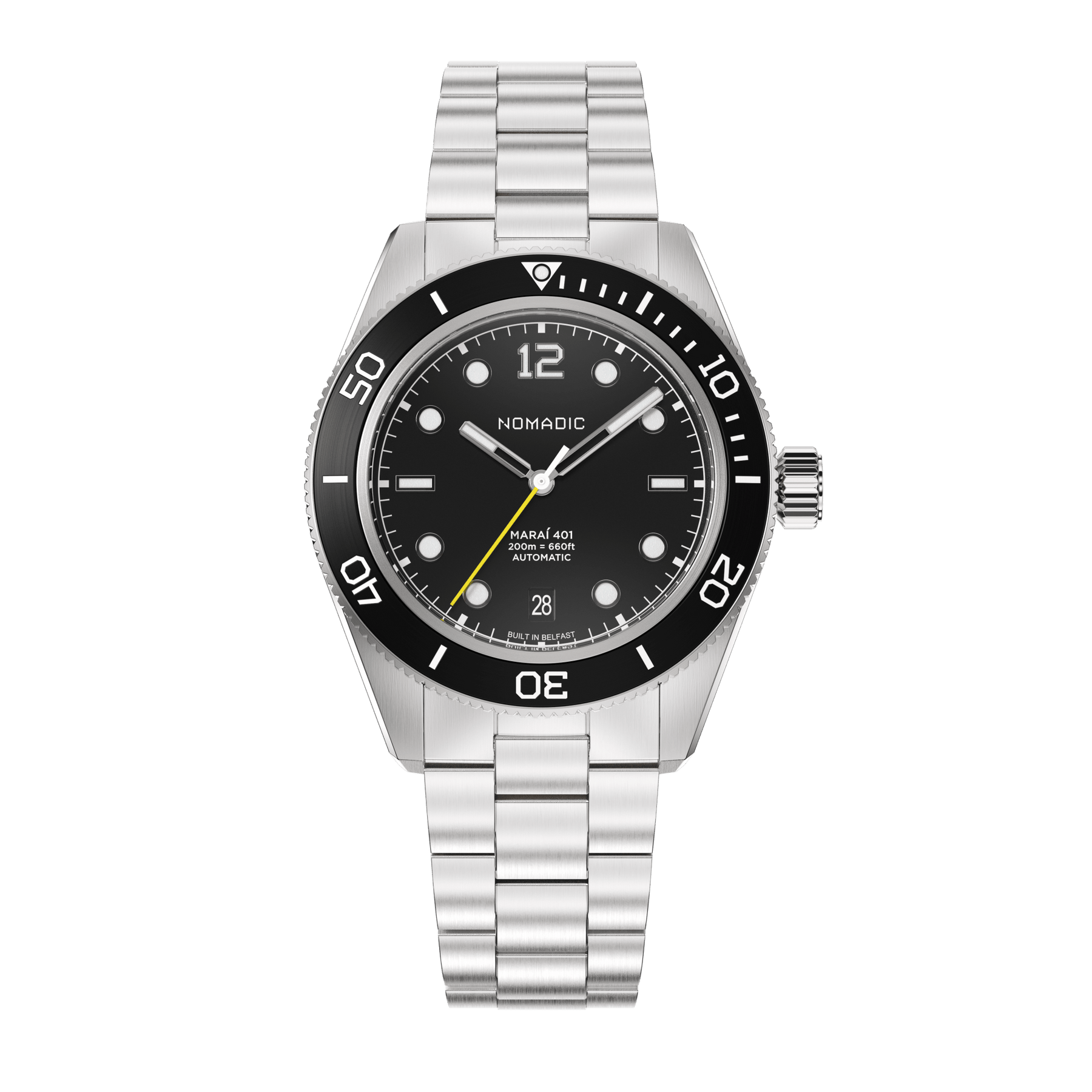 Pitch Black - Maraí 401 - 40mm Dive Watch (2026 Edition)