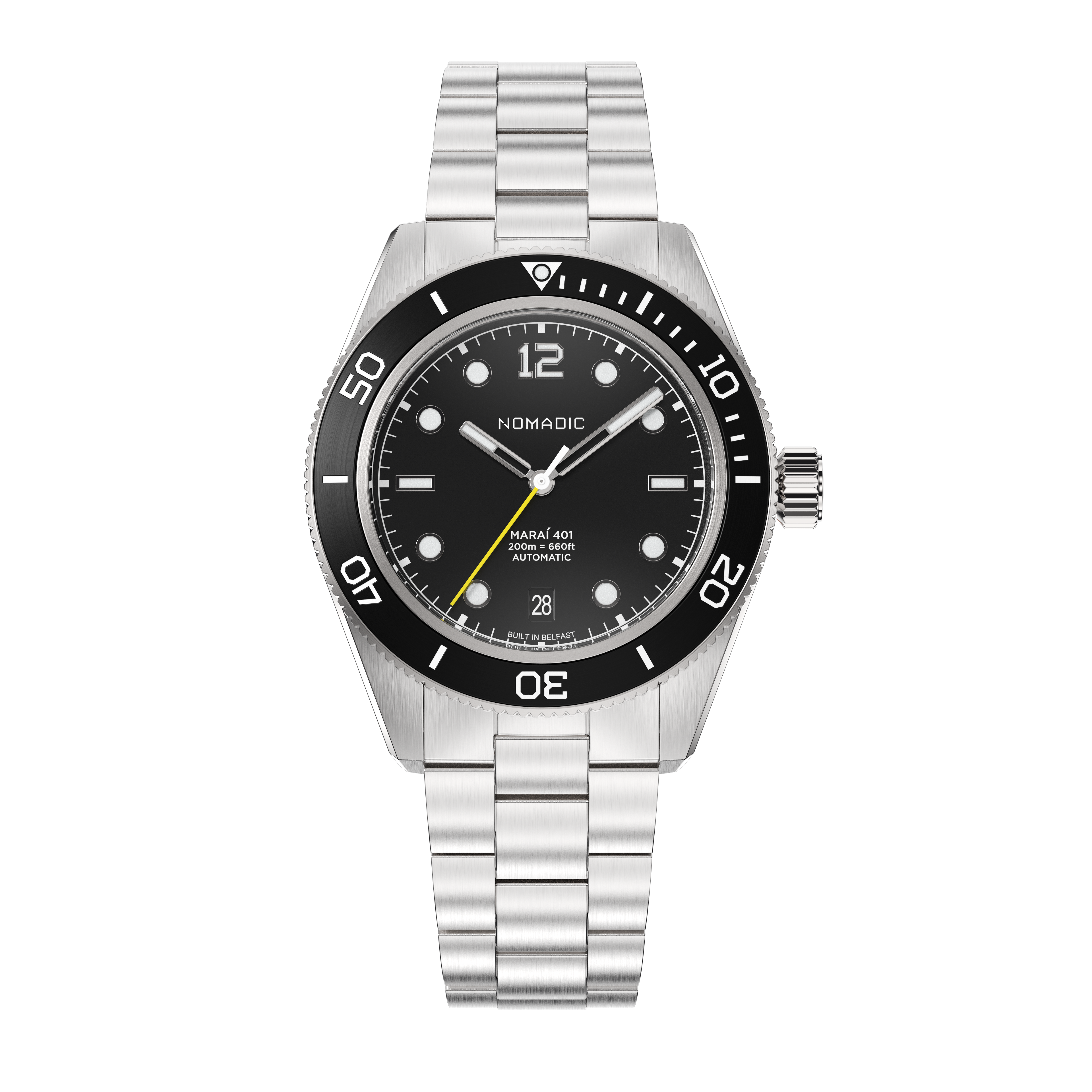Pitch Black - Maraí 401 - 40mm Dive Watch (2026 Edition)