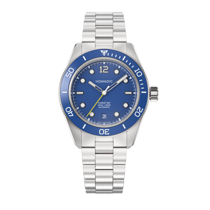 Deep Ocean Blue - Maraí 401 - 40mm Dive Watch (2026 Edition)