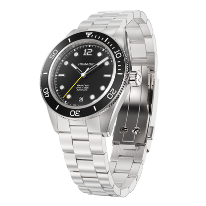 Pitch Black - Maraí 401 - 40mm Dive Watch (2026 Edition)