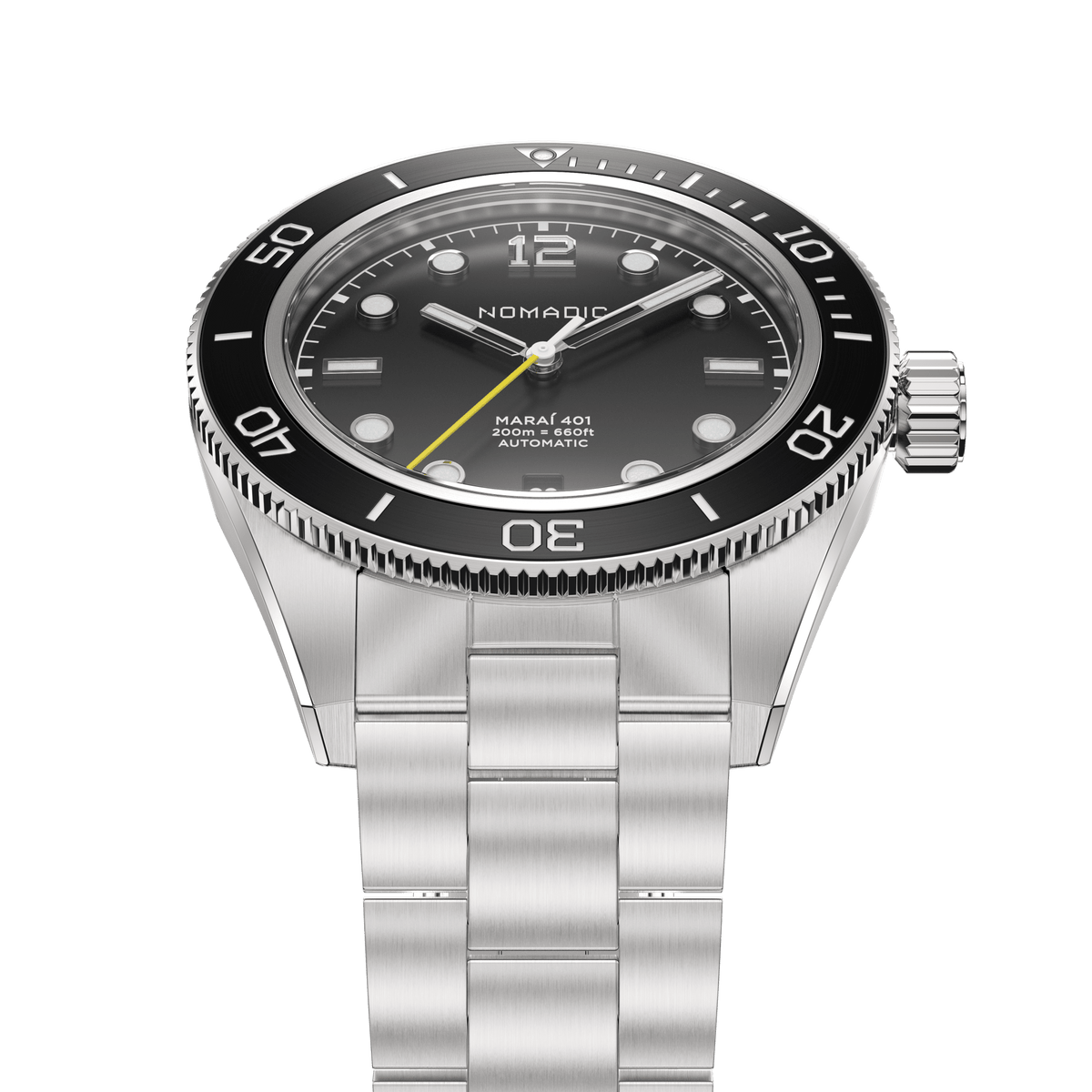 Pitch Black - Maraí 401 - 40mm Dive Watch (2026 Edition)