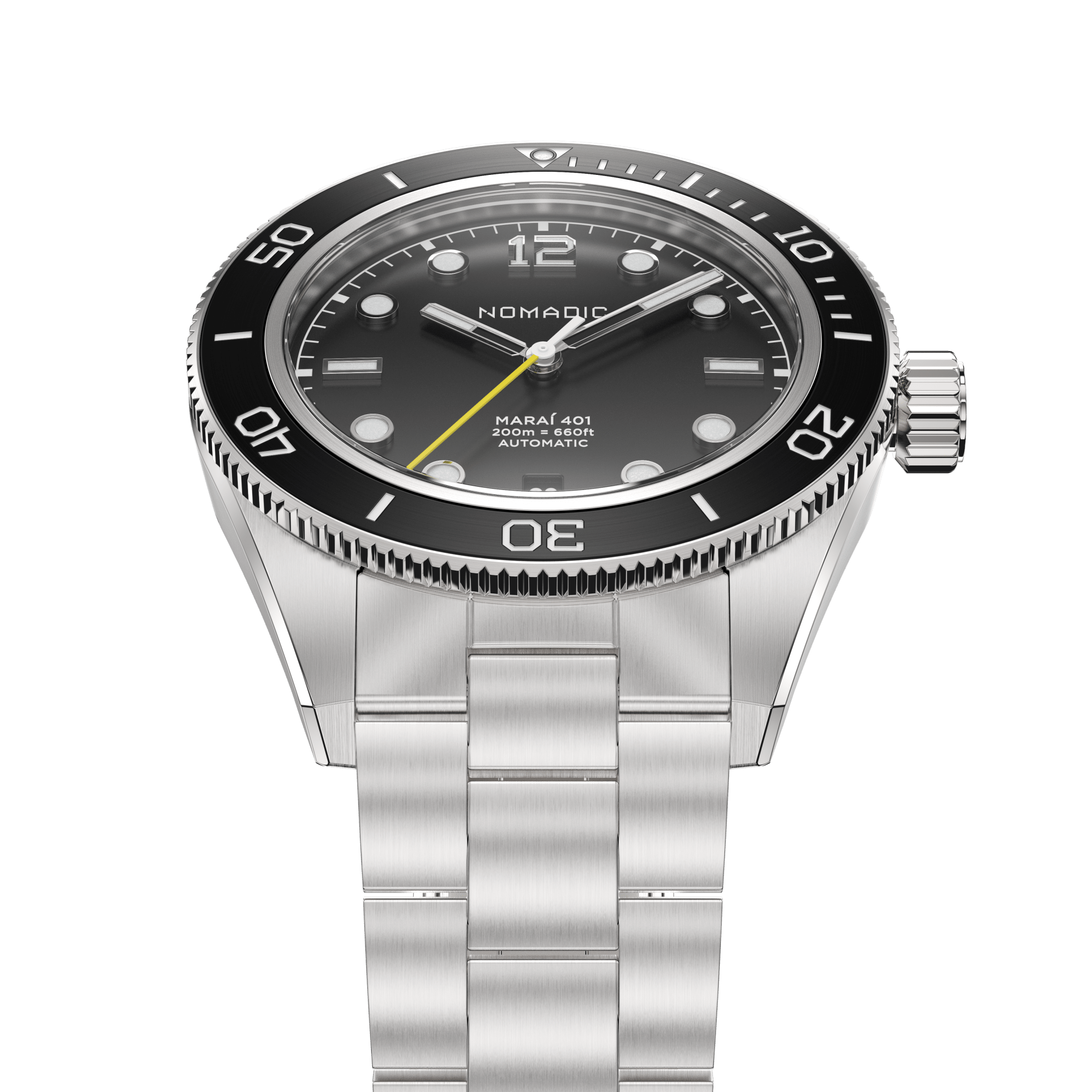 Pitch Black - Maraí 401 - 40mm Dive Watch (2026 Edition)