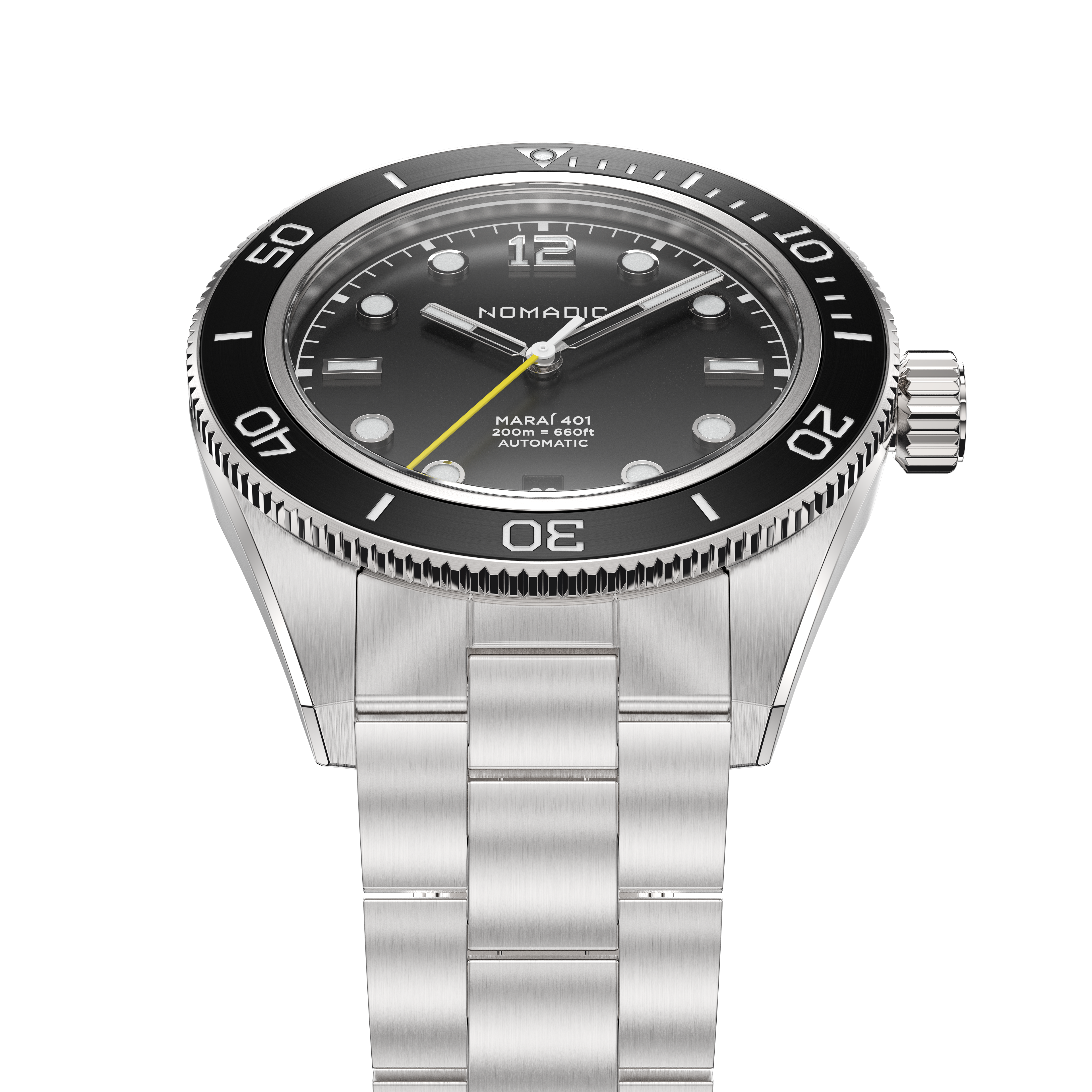 Pitch Black - Maraí 401 - 40mm Dive Watch (2026 Edition)