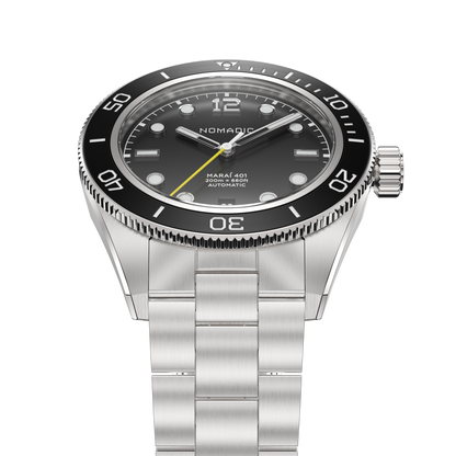 Pitch Black - Maraí 401 - 40mm Dive Watch (2026 Edition)