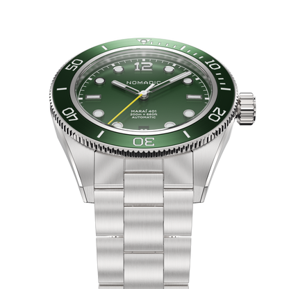 Emerald Abyss - Maraí 401 - 40mm Dive Watch (2026 Edition)