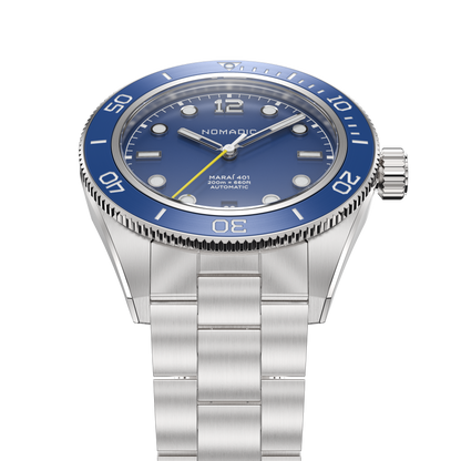 Deep Ocean Blue - Maraí 401 - 40mm Dive Watch (2026 Edition)