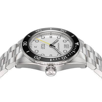 Navigator White - Maraí 401 - 40mm Dive Watch (2026 Edition)