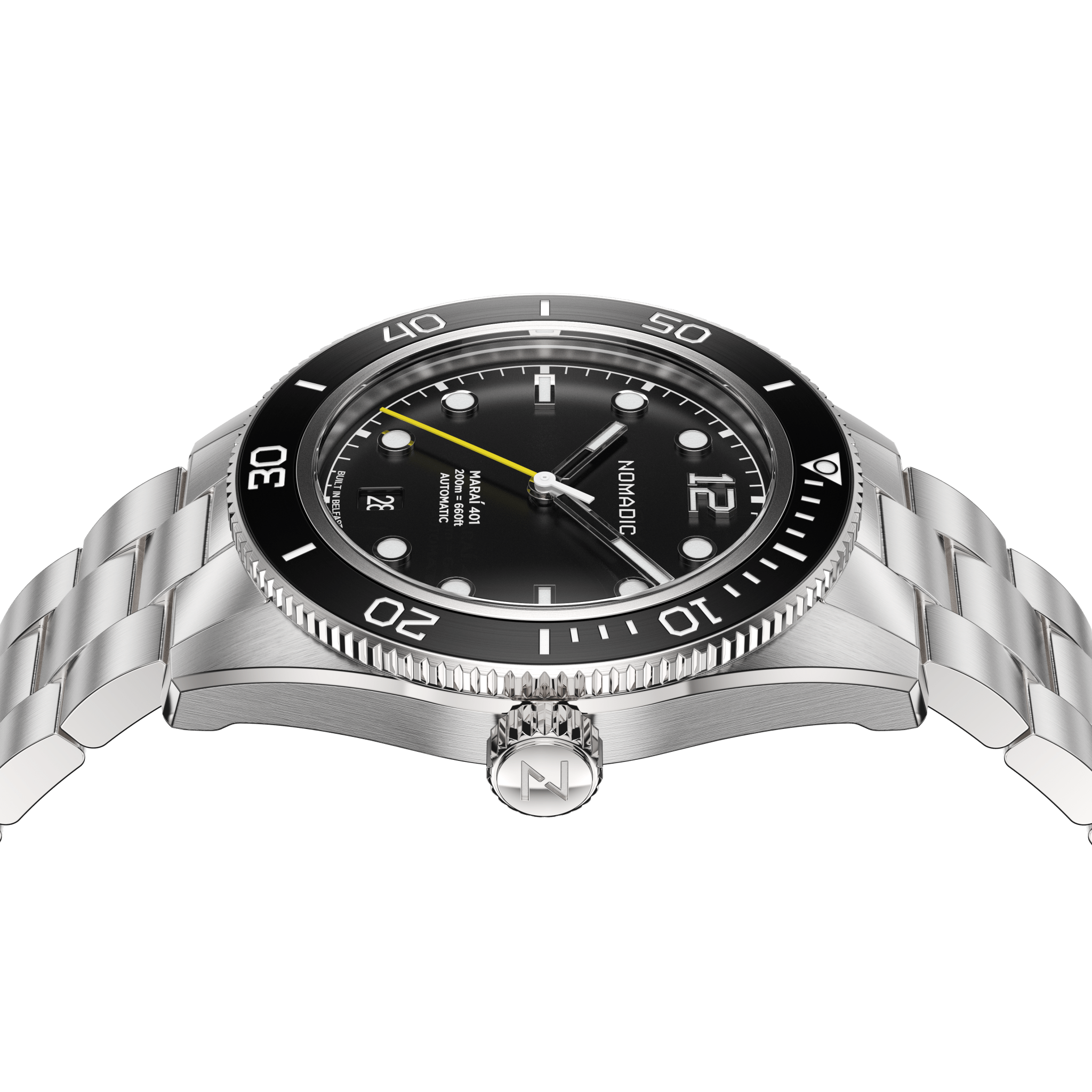 Pitch Black - Maraí 401 - 40mm Dive Watch (2026 Edition)