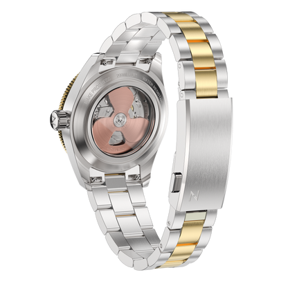 Classic Black and Gold - Maraí 401 Prestige - 40mm 18K Gold Dive Watch (2026 Edition)