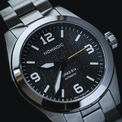 Turas 914 -  Black Ice - Expedition Watch (39mm)