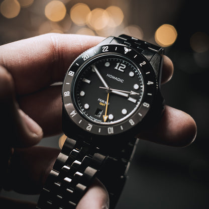 Blackout Fíor 555 - GMT Watch (41mm)
