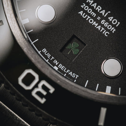 (40mm) Maraí 401 - Black Shamrock Limited Edition