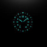Fíor 555 - GMT Watch (41mm) - Shipyard Yellow