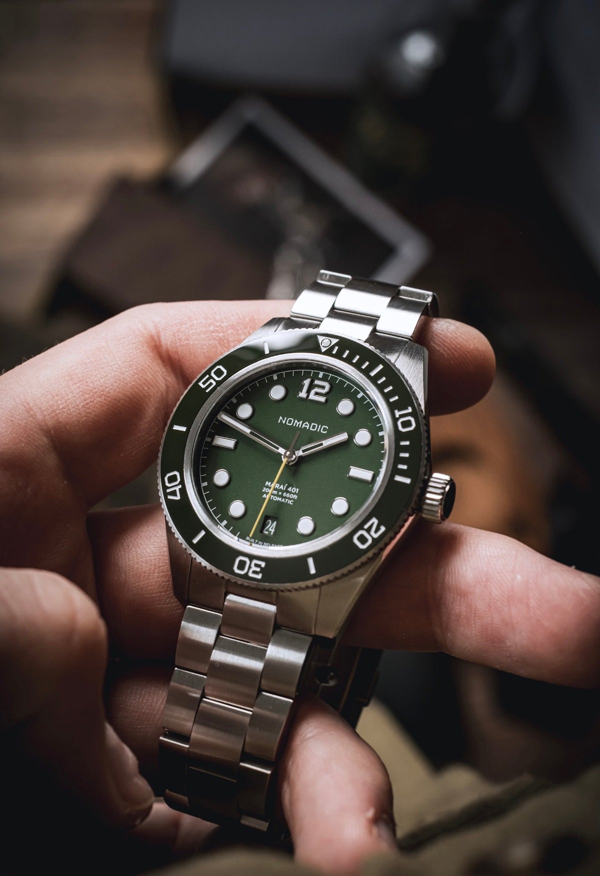 Maraí 401 - Emerald Abyss - 40mm Dive Watch (2026 Edition)