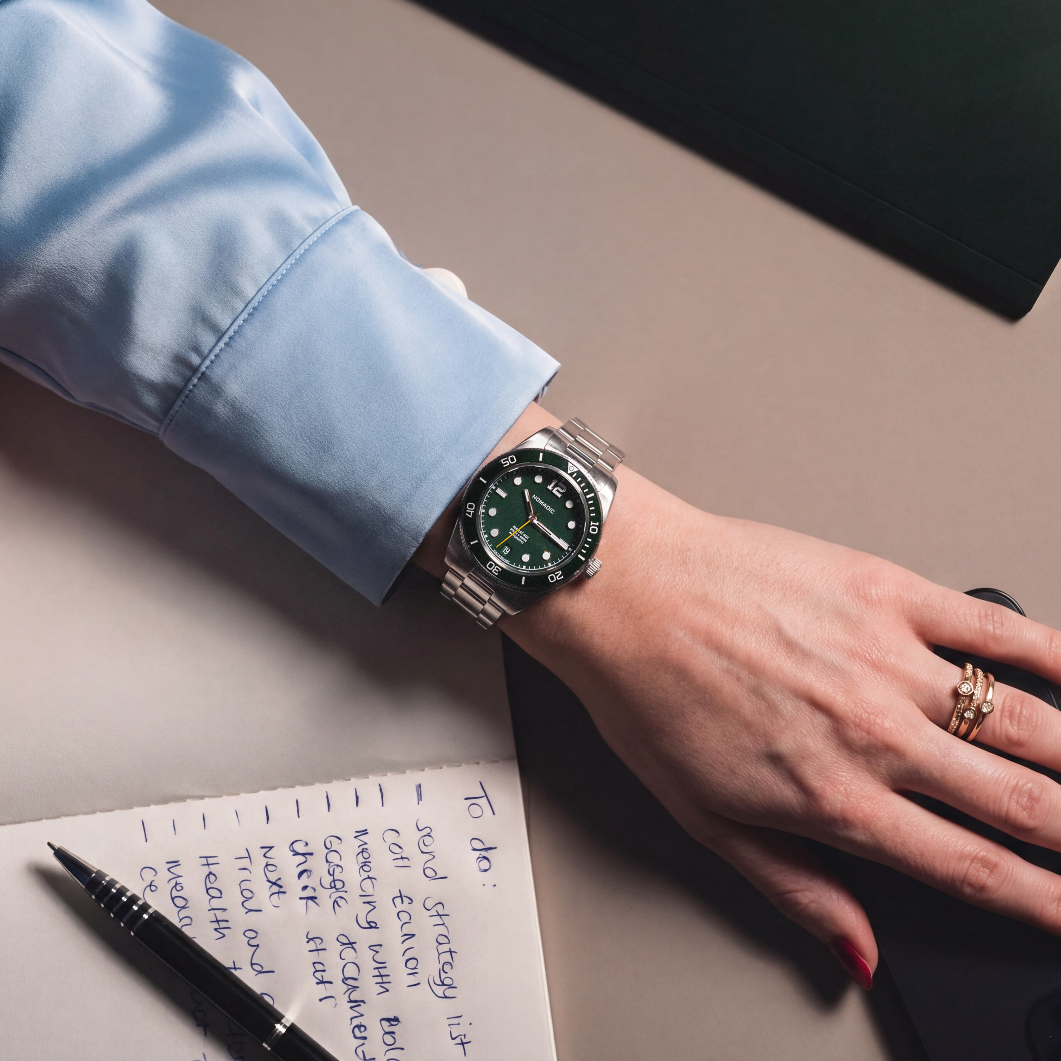 Emerald Abyss - Maraí 401 Compact - 36mm Dive Watch (2026 Edition)