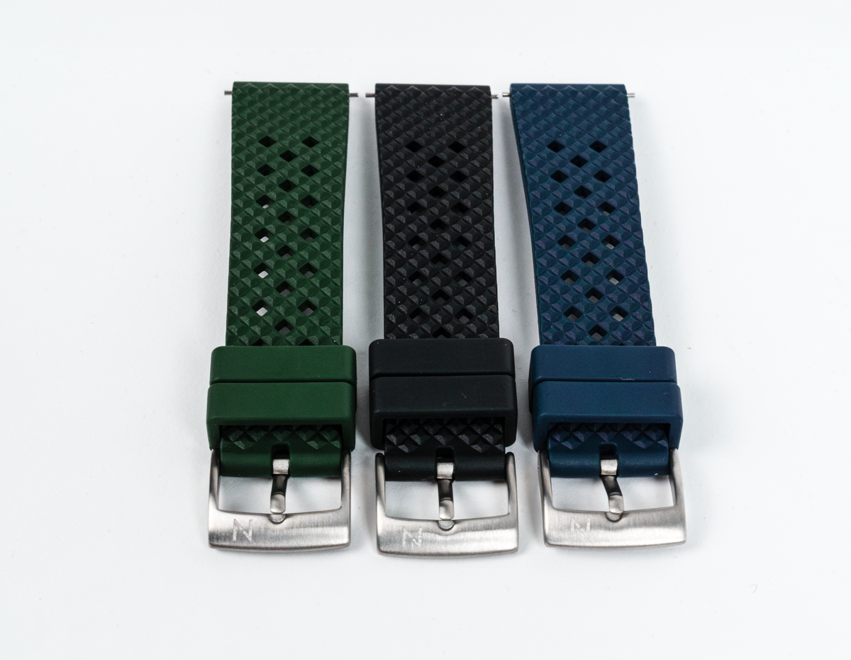 The Nomad 18mm Rubber Strap