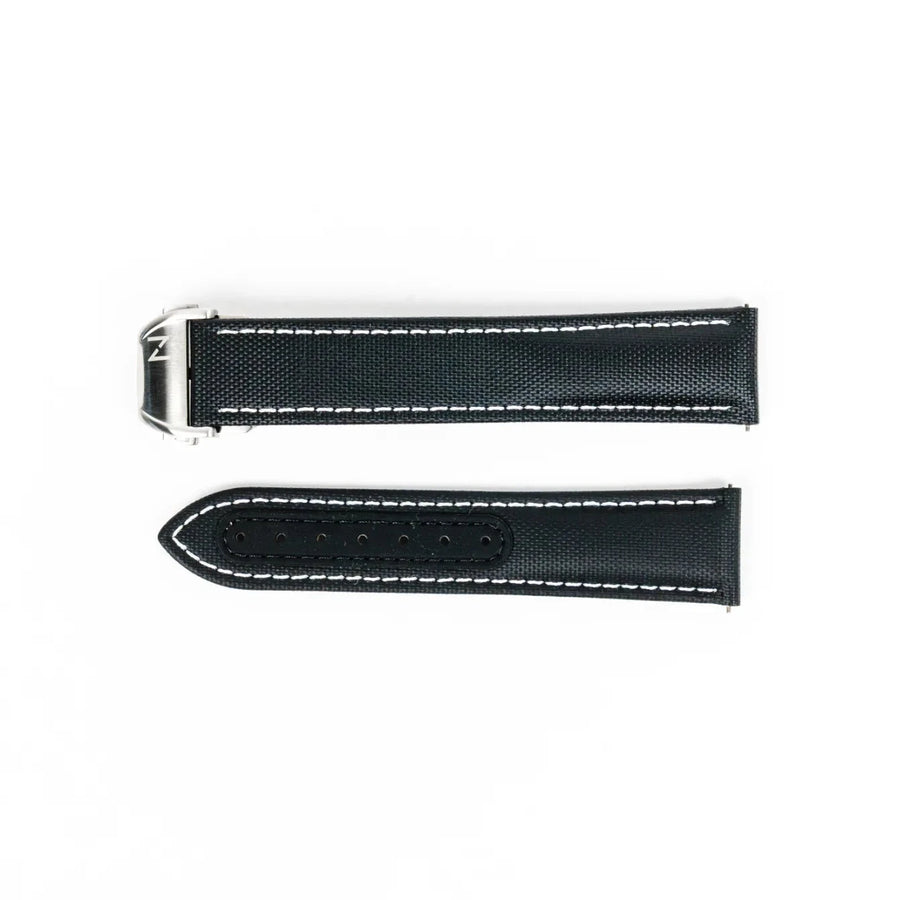Seol Black Deployant Strap