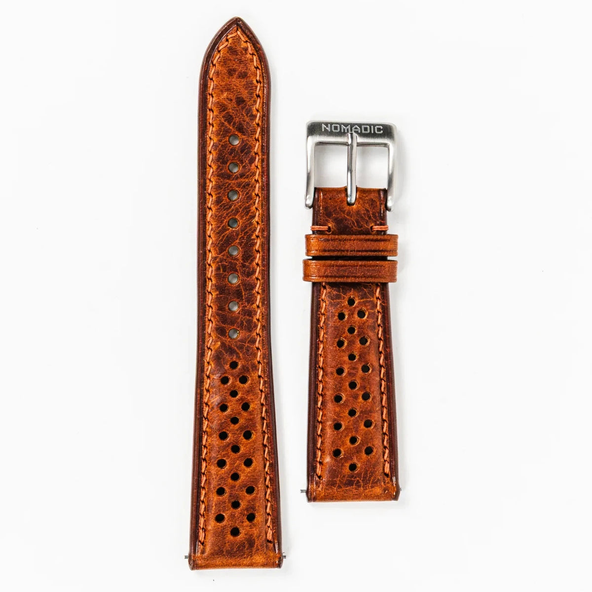 Badalassi Wax Rally Strap - Tan Brown
